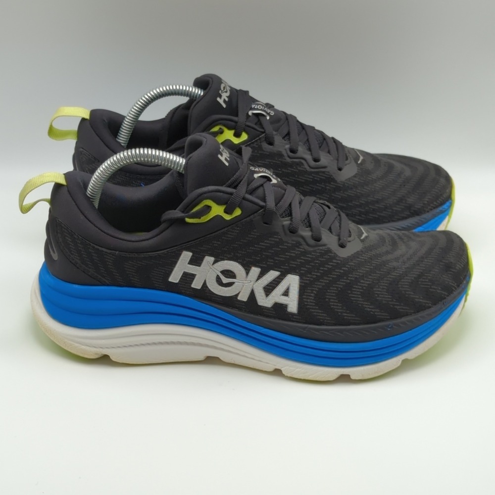Hoka One One Gaviota 5 Running Shoes Mens Size 9 Black Road Stability Sneakers